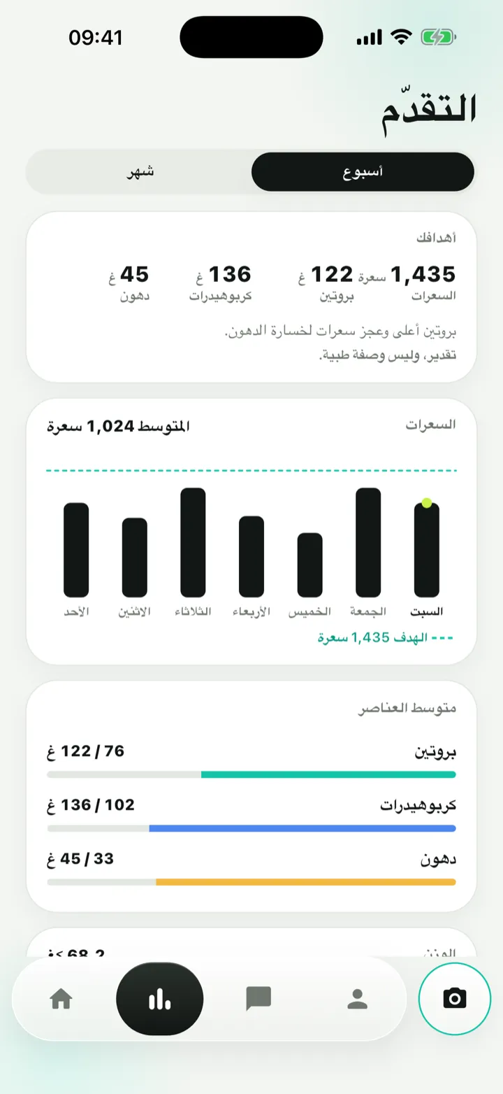شاشة التقدّم
