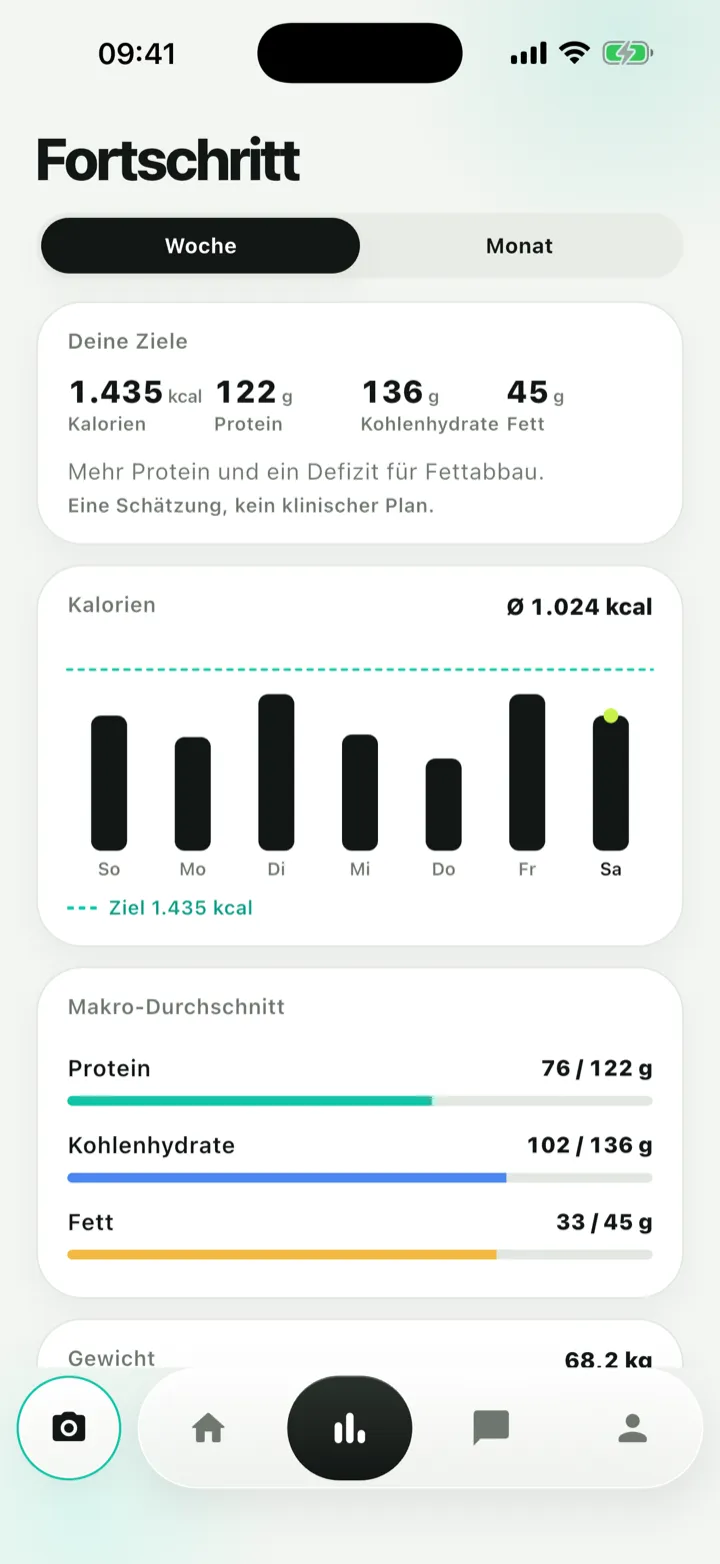 Fortschrittsbildschirm