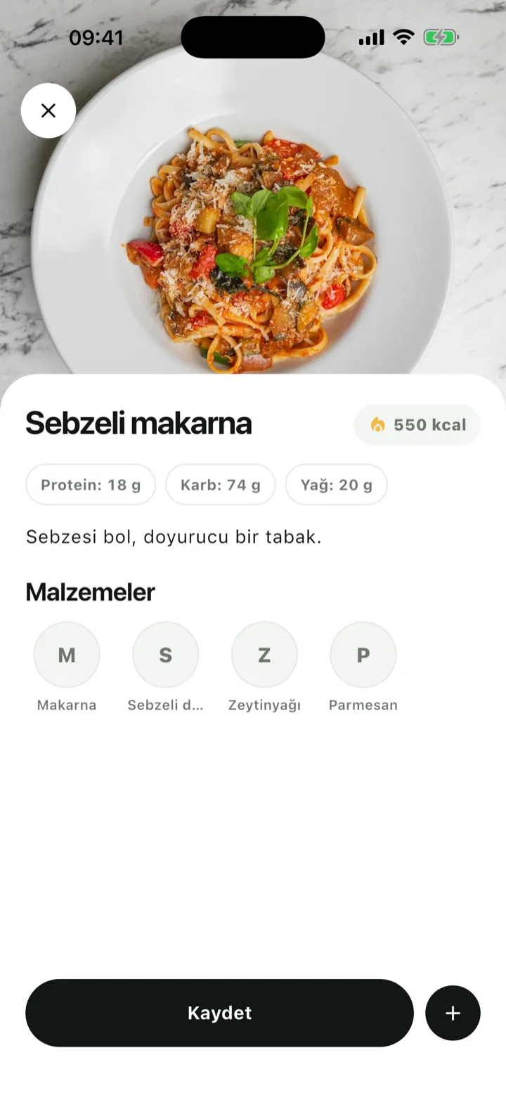 Tarama sonucu ekranı